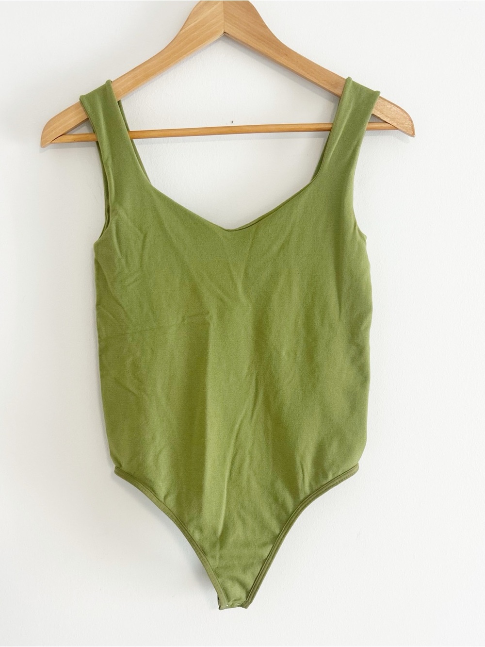 Free people Intimately sleeveless bodysuit green